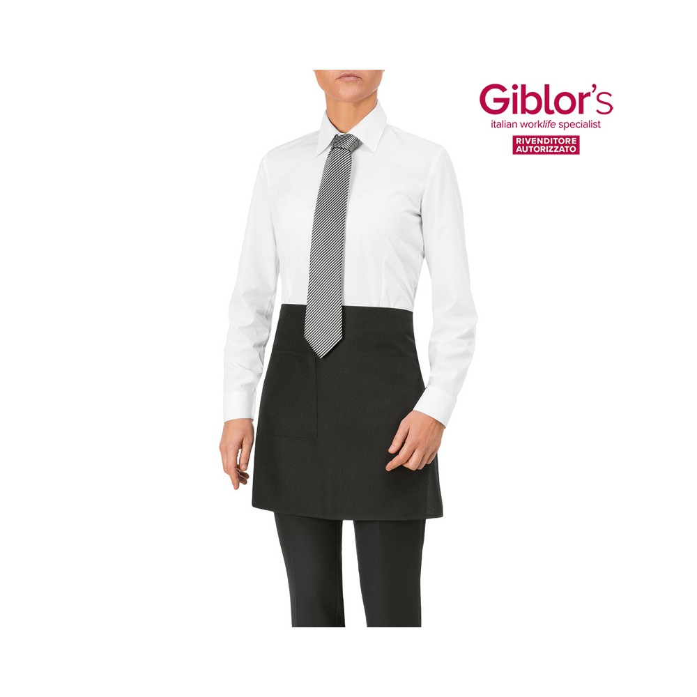 Napoli Waist Apron Black | Durable and Easy to Iron