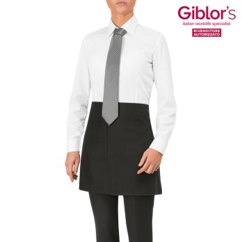 Napoli Waist Apron Black | Durable and Easy to Iron