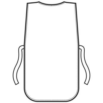 Scamiciato da Donna Rigato Azzurro o Blu Alimentari Estetica Pulizie