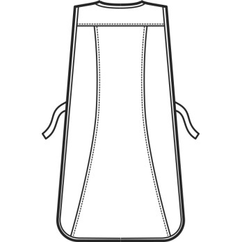 Grembiule Donna a Taglia Unica da Lavoro Per Alimentari Bar In 12 Colori