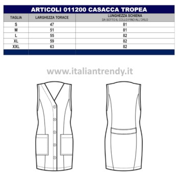 Smanicato A Casacca Da Donna Per Centro Estetico Spa Nero o Blu Cina