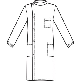 Blouse de dentiste vert chirurgical à col Mao Achetez en ligne