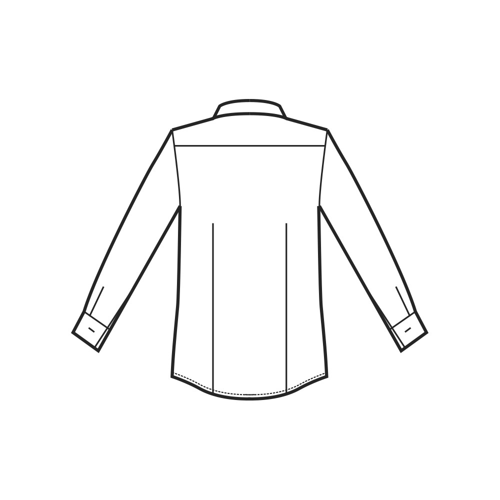 CAMICIA UNISEX DUBLINO M M TINTA UNITA-Isacco-0618P-061812M-0