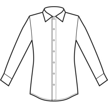 Elastisches Baumwollhemd für Herren, geeignet für formelle Anlässe, in Weiß oder Schwarz, Slim Fit.