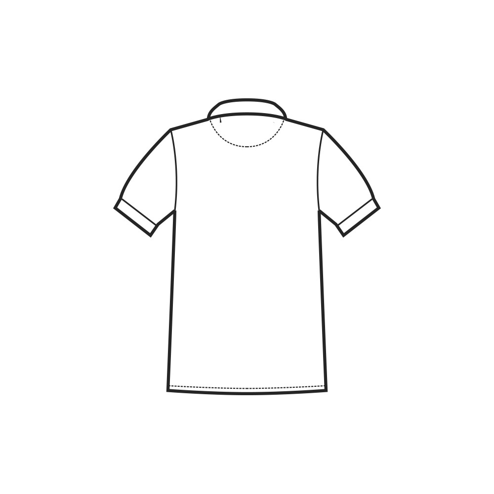 POLO M M BIANCO O NERO-Isacco-125P-125000-0