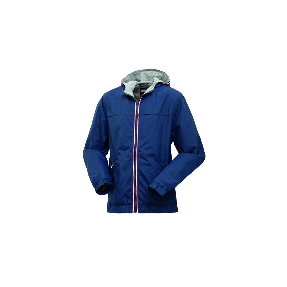 giubbino antivento impermeabile slim aperto e foderato da donna hh632 italiantrendy