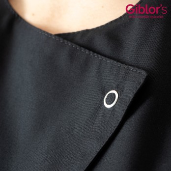 Casacca Nera Donna a Maniche Corte Leggera e Slim italiantrendy Elea Q2K00231