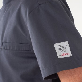 FEDERICO - Giacca da cuoco misto cotone con automatici a scomparsa disponibile in diversi colori