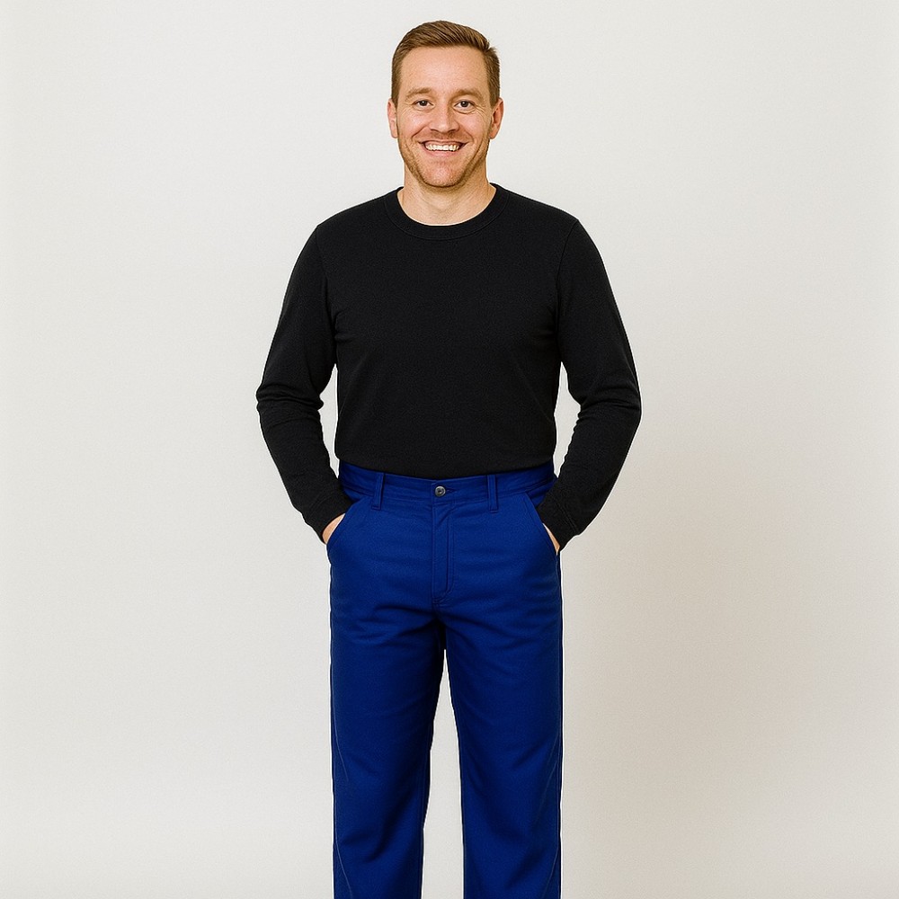 pantalone uomo antiacido antistatico hydrofoil da lavoro certificato ce 2 a00114 italiantrendy