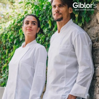 Gloria - Giacca donna tessuto light con automatici a scomparsa