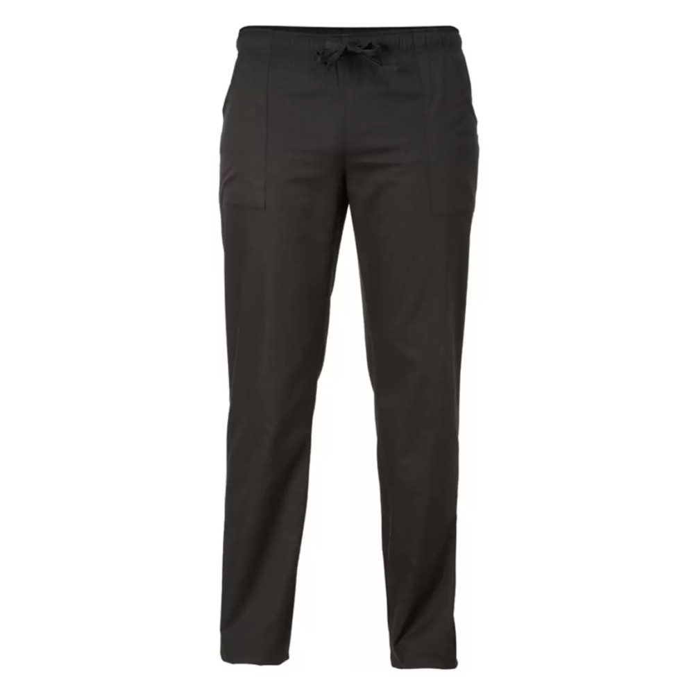 Pantalone da Cucina “Alan” Unisex Nero – Slim Fit, Misto Cotone | ItalianTrendy