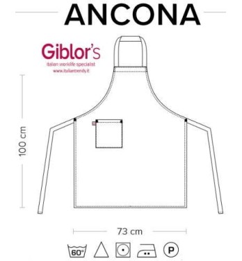 Grembiule Lungo Bianco con Pettorina grembiule lungo bianco con pettorina q8h00200 ancona italiantrendy