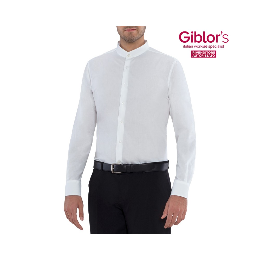 Camicia Slim Fit Collo Coreana Novak | Eleganza Casual - ItalianTrendy