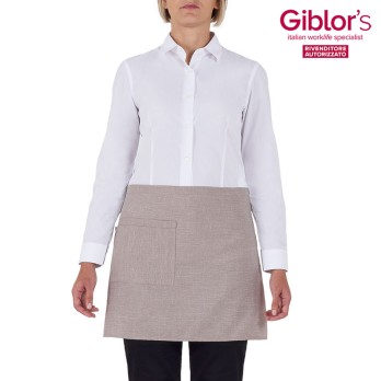Grembiule Professionale Vita con Tasca Napoli – Taglia Unica – No-Stiro – Vari Colori